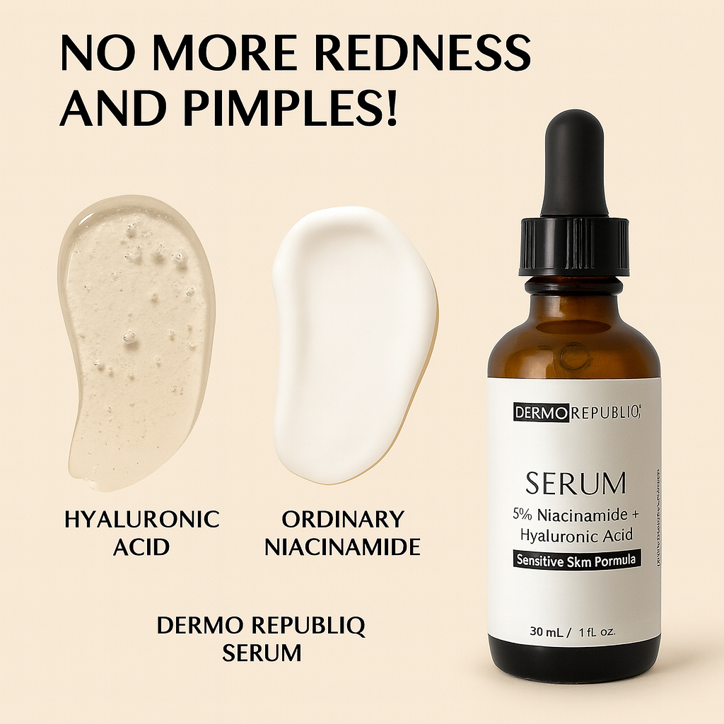 Niacinamide 5% + Hyaluronic Acid Serum – Gentle Power for a Radiant, Hydrated Glow