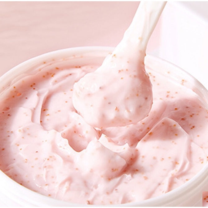 PEACH CLEAR Whitening Exfoliator & Moisturizing Body Scrub Cream 200g