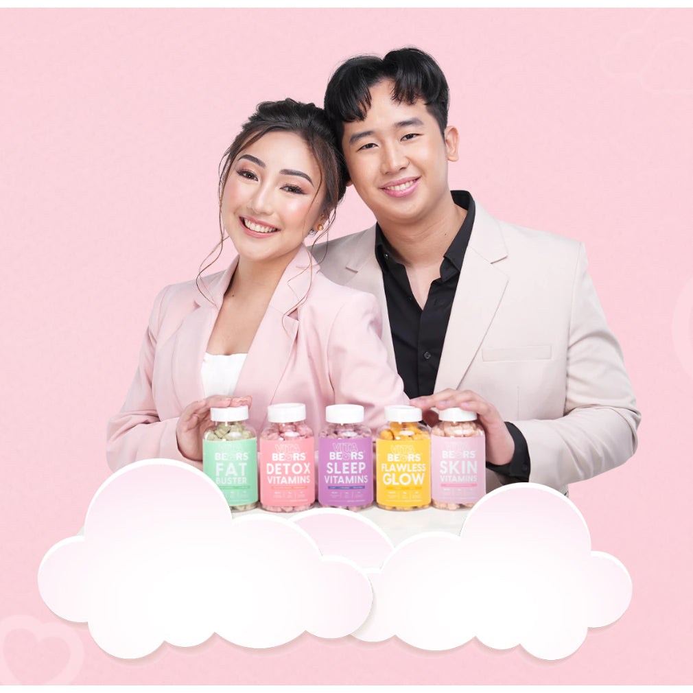 Vitabears Gummies - Sleep Vitamins, Detox Vitamins, Fat Buster, Skin Vitamins and Flawless Glow