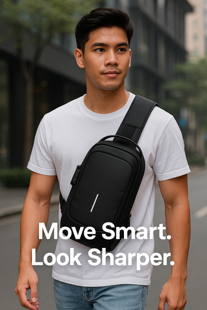 Anti-Theft Crossbody Sling Bag