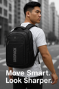 Multi-Compartment Waterproof Backpack — Built for Hustlers. Designed for All-Weather Grind.