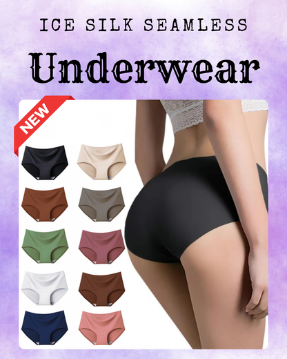6 + 1 FREE Ice Silk Seamless Underwear