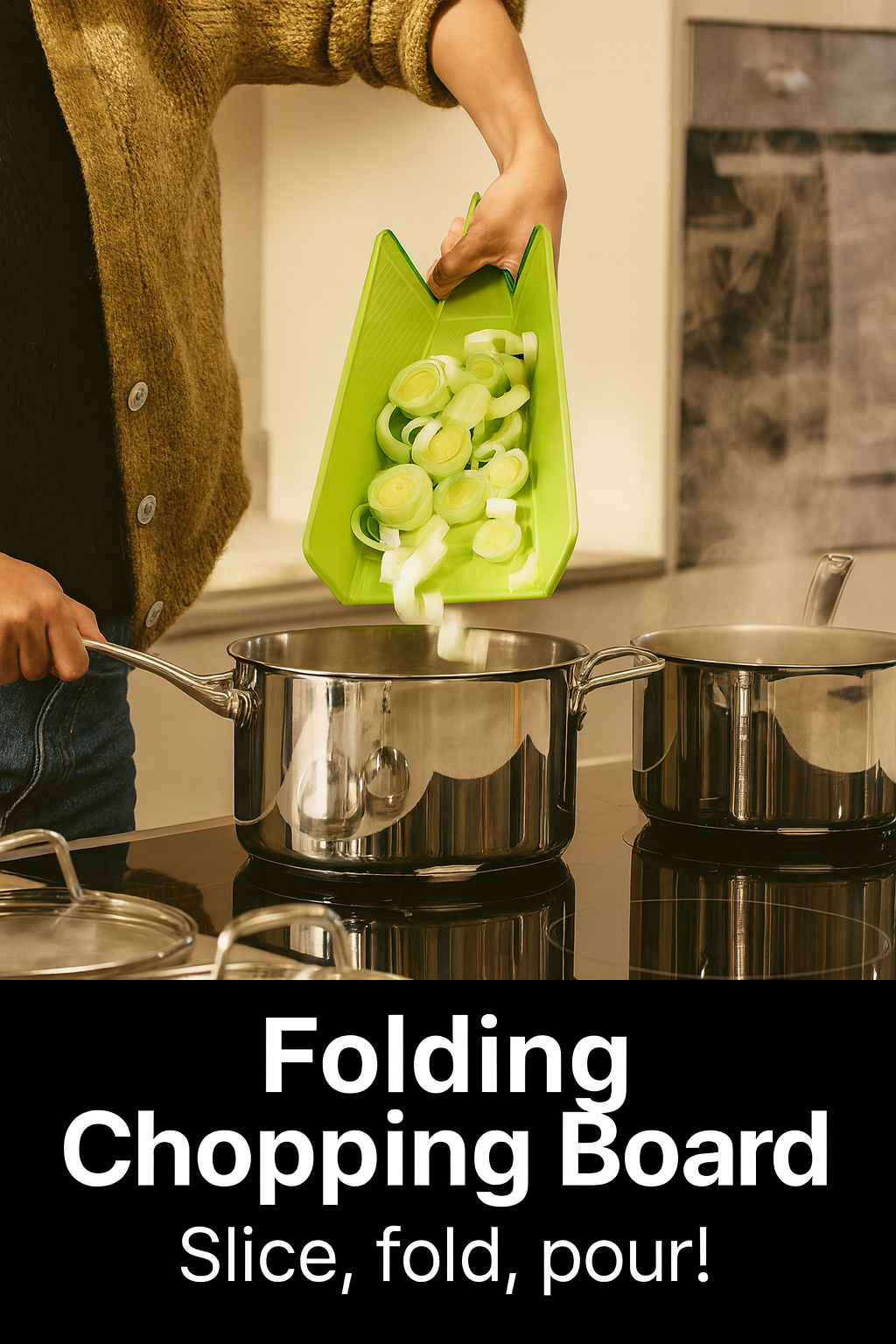 Buy 1 take 1 Free Foldable Cutting Board  – Chop, Fold & Pour Without the Mess!