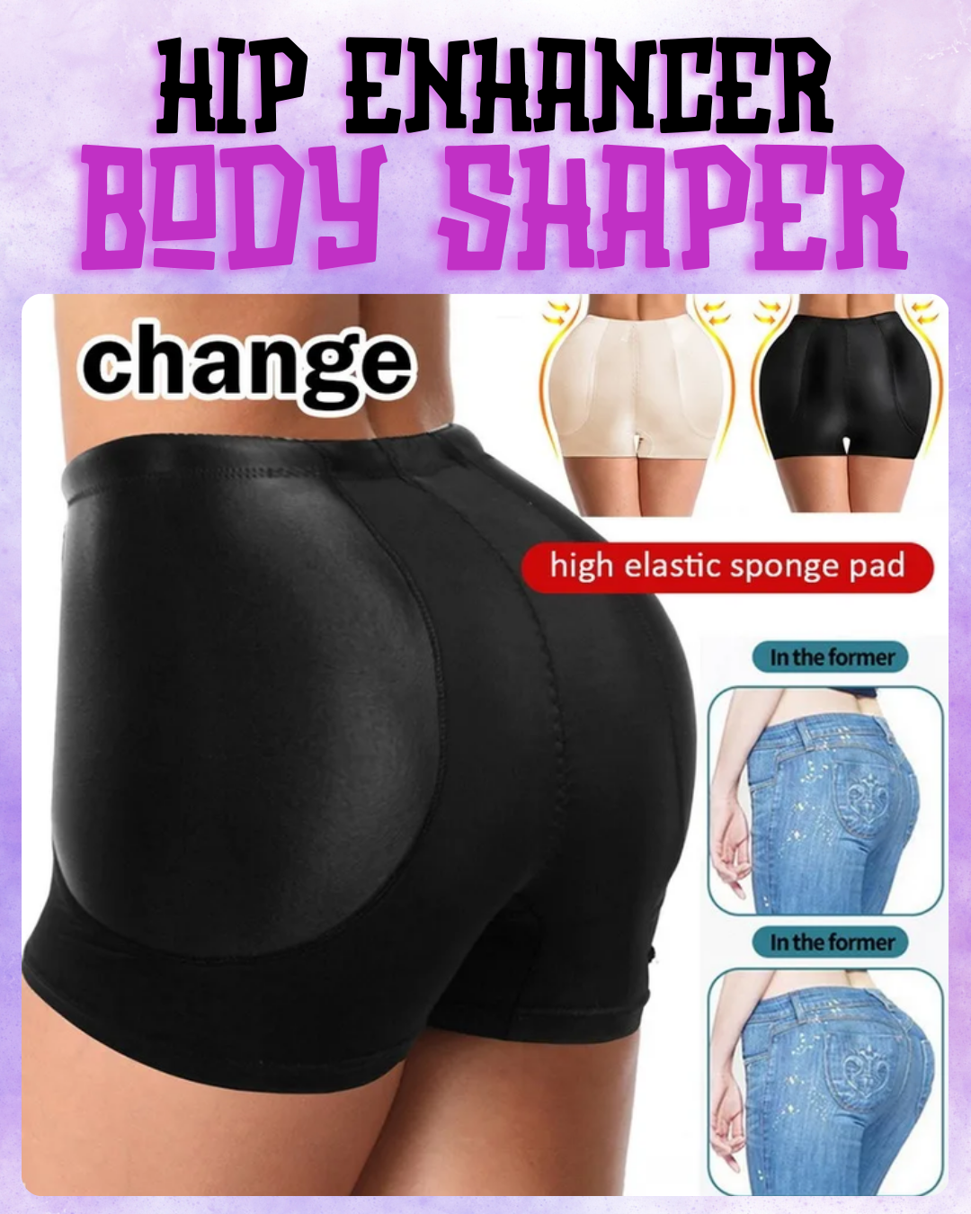 Hip Enhancer Body Shaper Seamless Underwear
