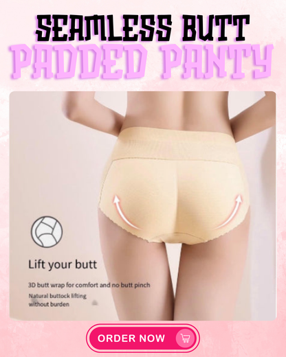 Seamless Butt Padded Underwear Panty