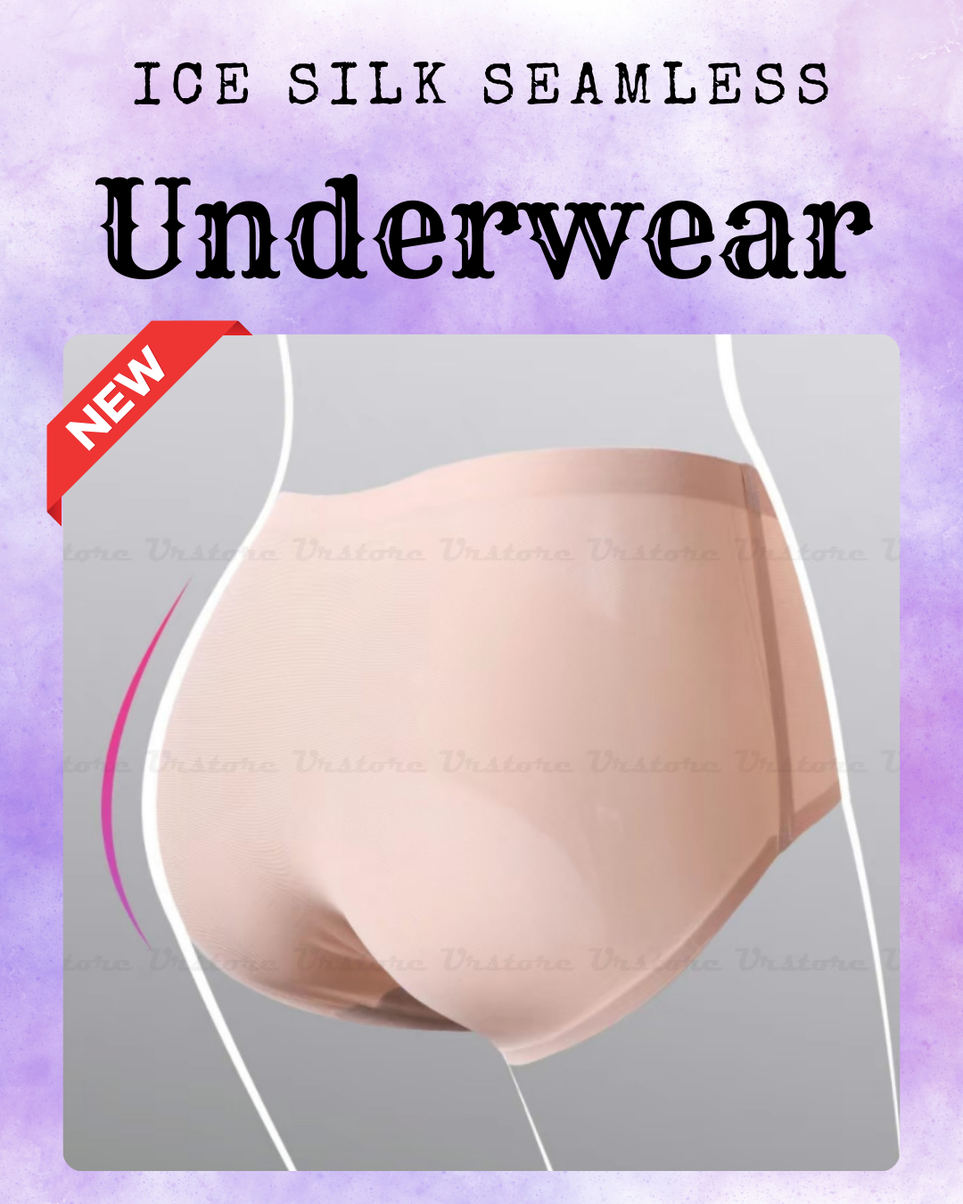 6 + 1 FREE Ice Silk Seamless Underwear