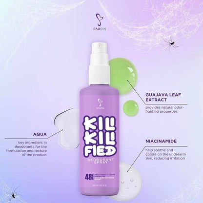 SOBRANG EFFECTIVE TALAGA NETONG SASKIN KILI KILI FIED DEODORANT SPRAY 60ML AND NIGHT CREAM