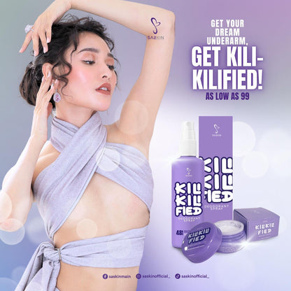 SOBRANG EFFECTIVE TALAGA NETONG SASKIN KILI KILI FIED DEODORANT SPRAY 60ML AND NIGHT CREAM