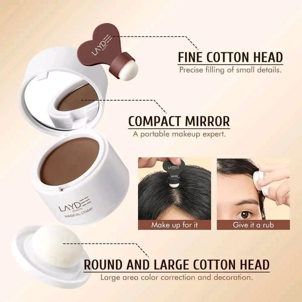 LAYDEE MAGICAL STAMP EYEBROW AND HAIRLINE POWDER