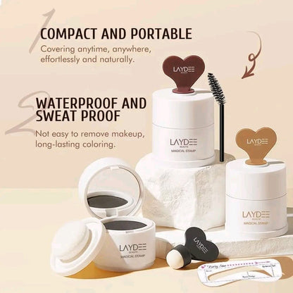 LAYDEE MAGICAL STAMP EYEBROW AND HAIRLINE POWDER