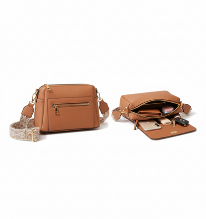 Wide-Strap Premium Sling Bag – Quiet Luxury Everyday