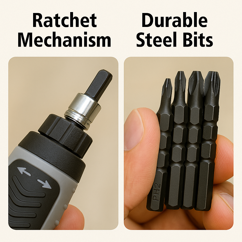 🔥 Compact 26-in-1 Ratchet Screwdriver Set – The Only Tool Kit You’ll Ever Need!