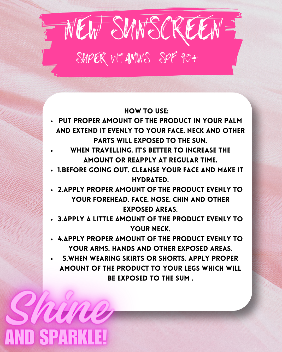 Kiss Beauty Sunscreen