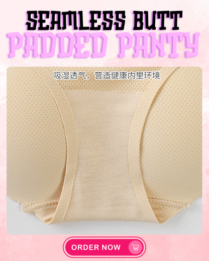Seamless Butt Padded Underwear Panty