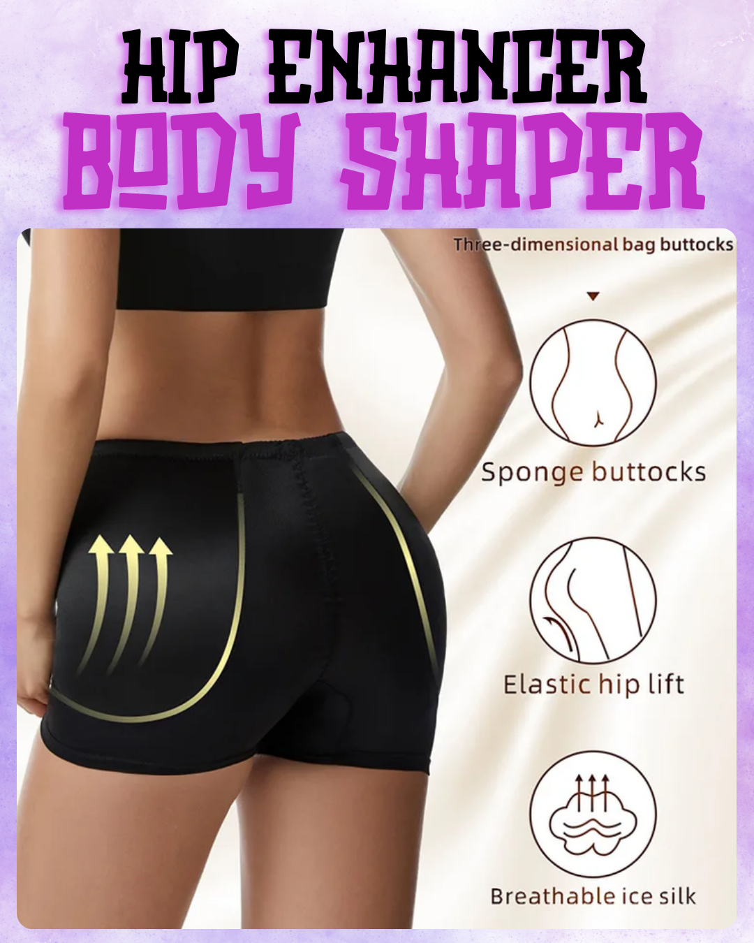 Hip Enhancer Body Shaper Seamless Underwear