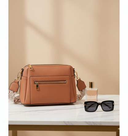 Wide-Strap Premium Sling Bag – Quiet Luxury Everyday