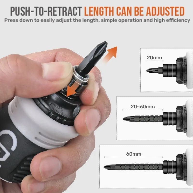 🔥 Compact 26-in-1 Ratchet Screwdriver Set – The Only Tool Kit You’ll Ever Need!