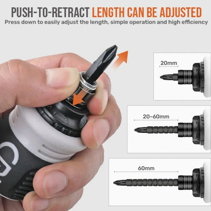 🔥 Compact 26-in-1 Ratchet Screwdriver Set – The Only Tool Kit You’ll Ever Need!