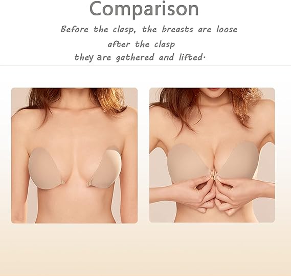 Sticky Invisible Thin Strapless Push-Up Bra