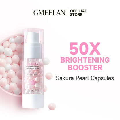 GMEELAN Sakura Underarm Whitening Cream Body Lotion Pearl Moisturizer 30g