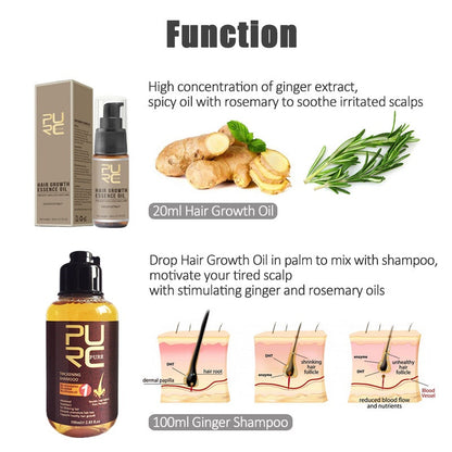 AUTHENTIC PURC HAIR GROWTH ESSENCE OIL
