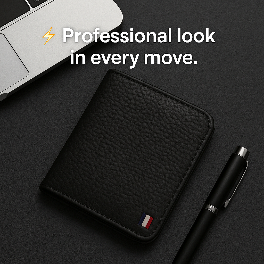9 Pocket Ultra-Thin Card Holder Wallet — Slim, Sleek, & Smart