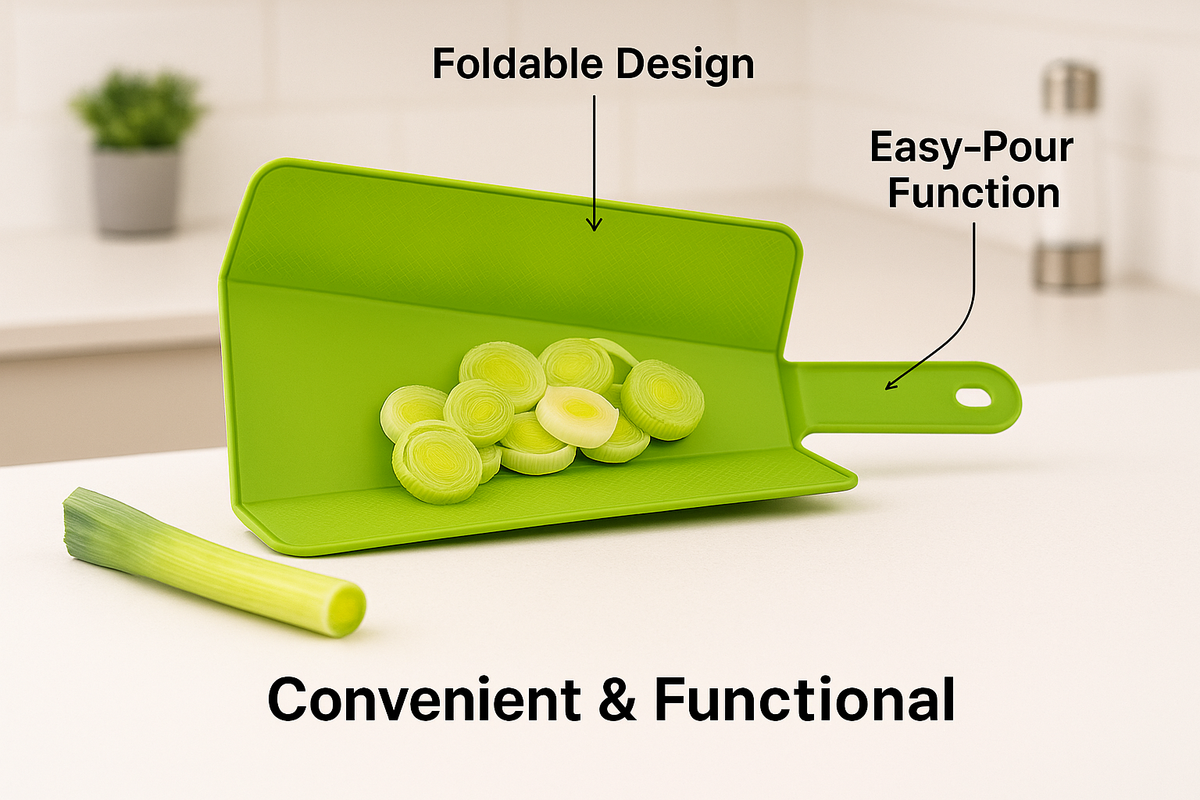 Buy 1 take 1 Free Foldable Cutting Board  – Chop, Fold & Pour Without the Mess!