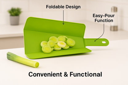 Buy 1 take 1 Free Foldable Cutting Board  – Chop, Fold & Pour Without the Mess!