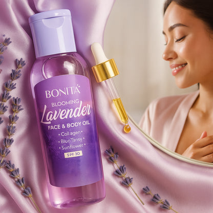 Bonita Lavender Face and Body Oil SPF30 100ml Buy 1 take 1