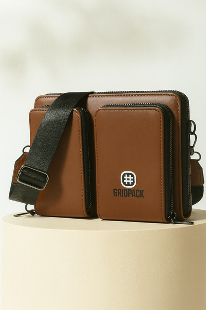 Dual Compartment Sling Bag for Men (Smart, Sleek, Everyday Carry) FREE SHIPPING