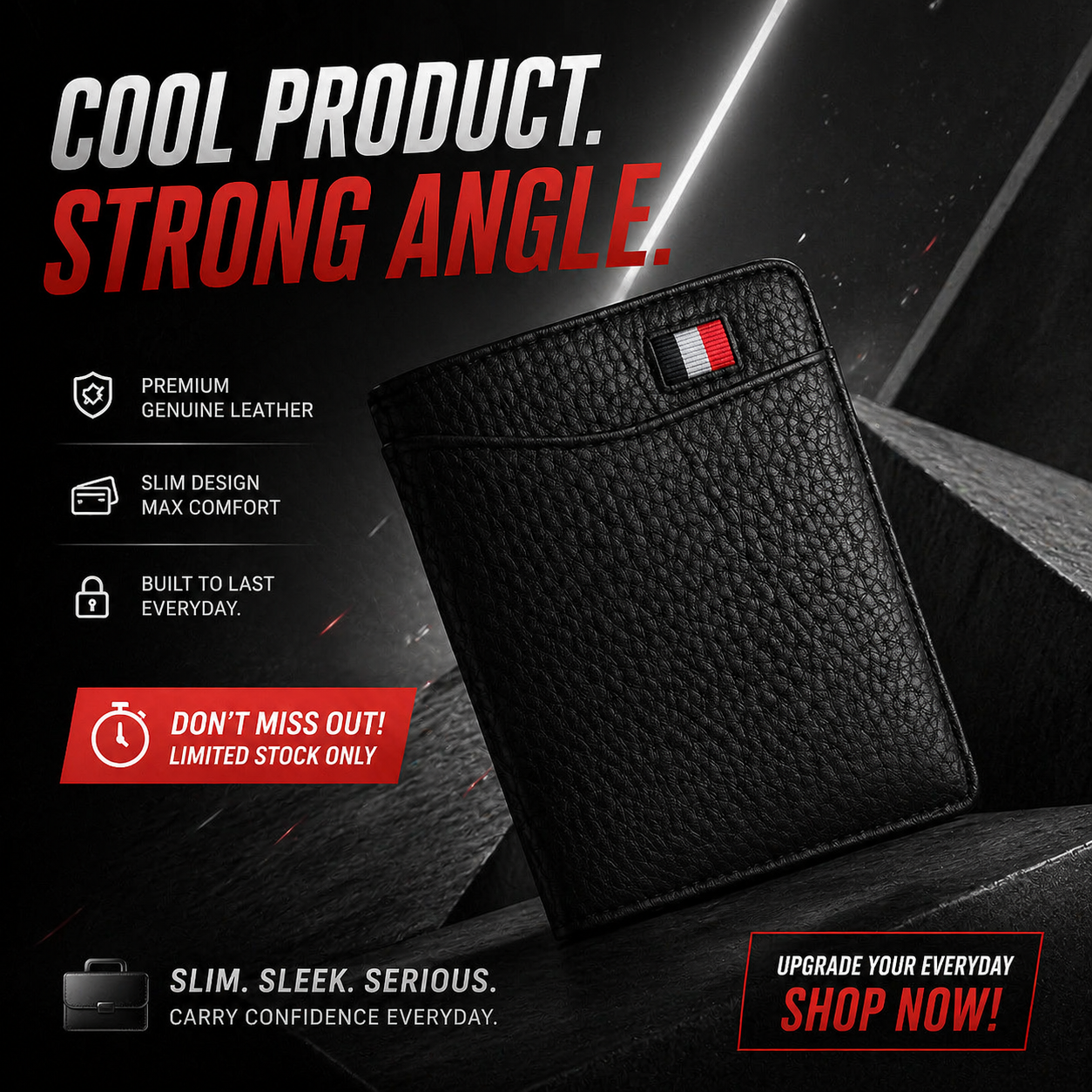 9 Pocket Ultra-Thin Card Holder Wallet — Slim, Sleek, & Smart
