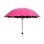Magic UV Folding Sun/Rain Windproof Flowering Umbrella