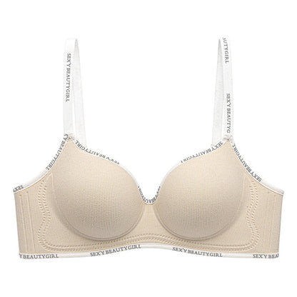 Non Wire Breathable Push Up Bra