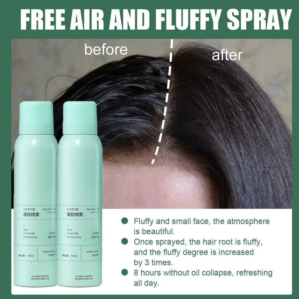 Wash-free Fluffy Hair Spray Oil Control Hair