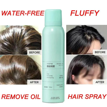 Wash-free Fluffy Hair Spray Oil Control Hair