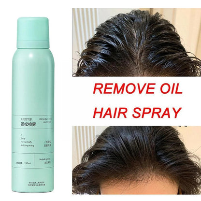Wash-free Fluffy Hair Spray Oil Control Hair