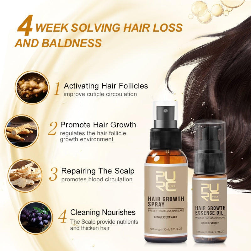 AUTHENTIC PURC HAIR GROWTH ESSENCE OIL