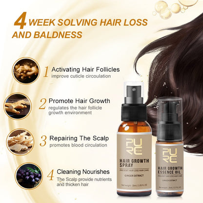 AUTHENTIC PURC HAIR GROWTH ESSENCE OIL