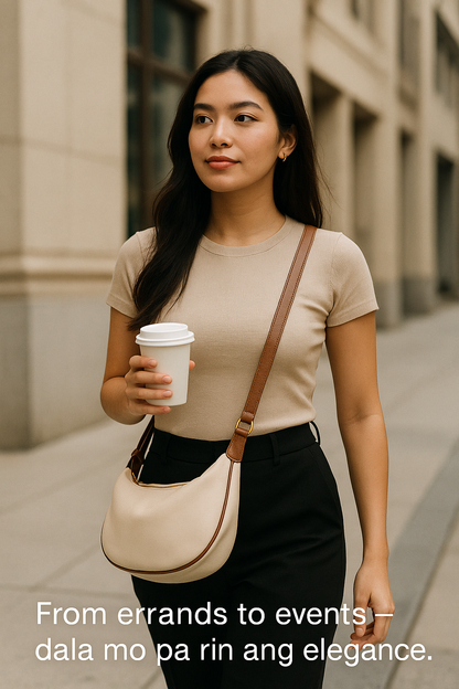 Leather Dumpling Bag
