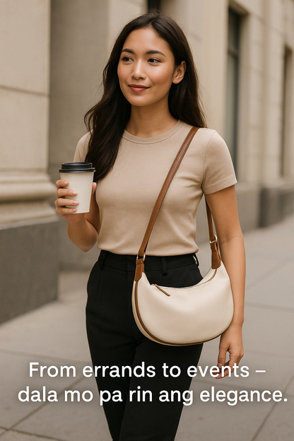 Leather Dumpling Bag
