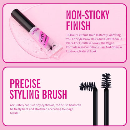 Bayfree Shaped Eyebrow Gel Clear Long-lasting Natural Finish Brow Makeup