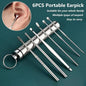 6pcs Set of Steel Ear Pick