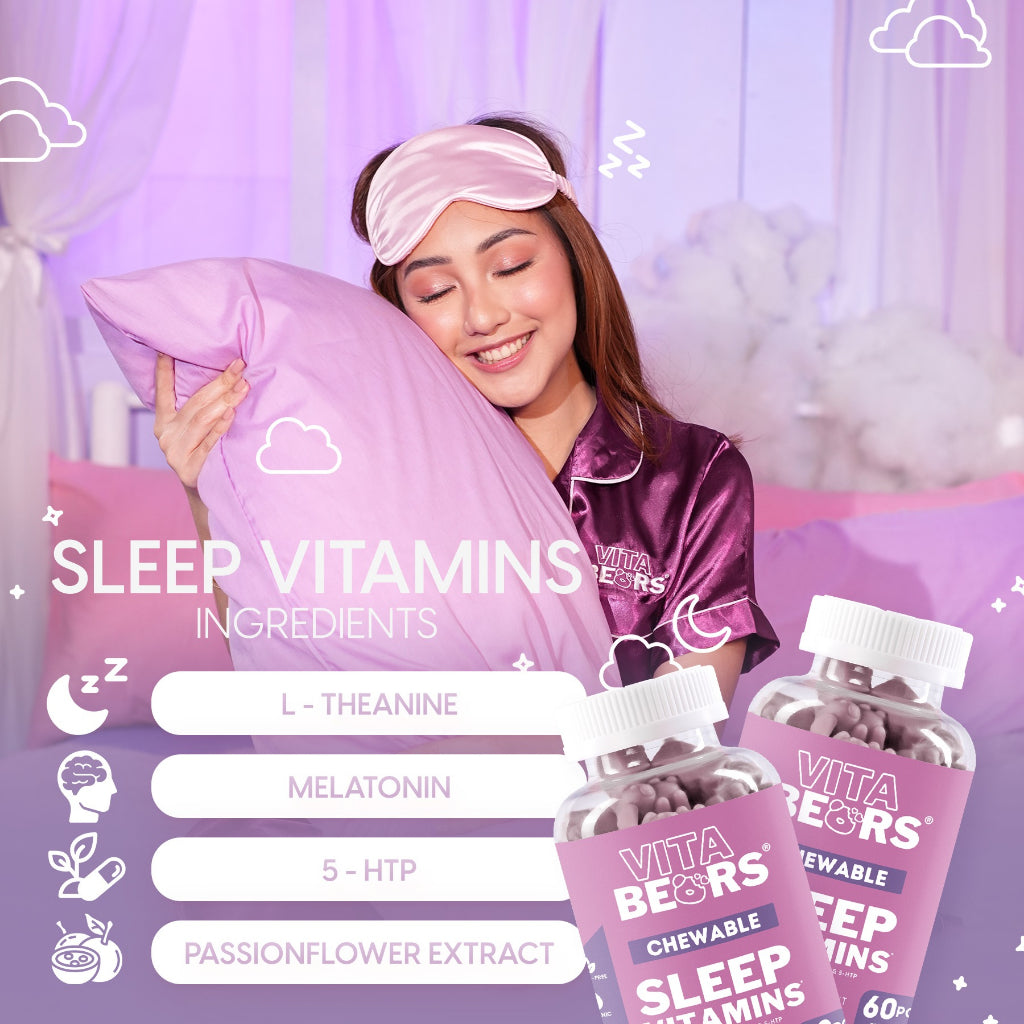 Vitabears Gummies - Sleep Vitamins, Detox Vitamins, Fat Buster, Skin Vitamins and Flawless Glow