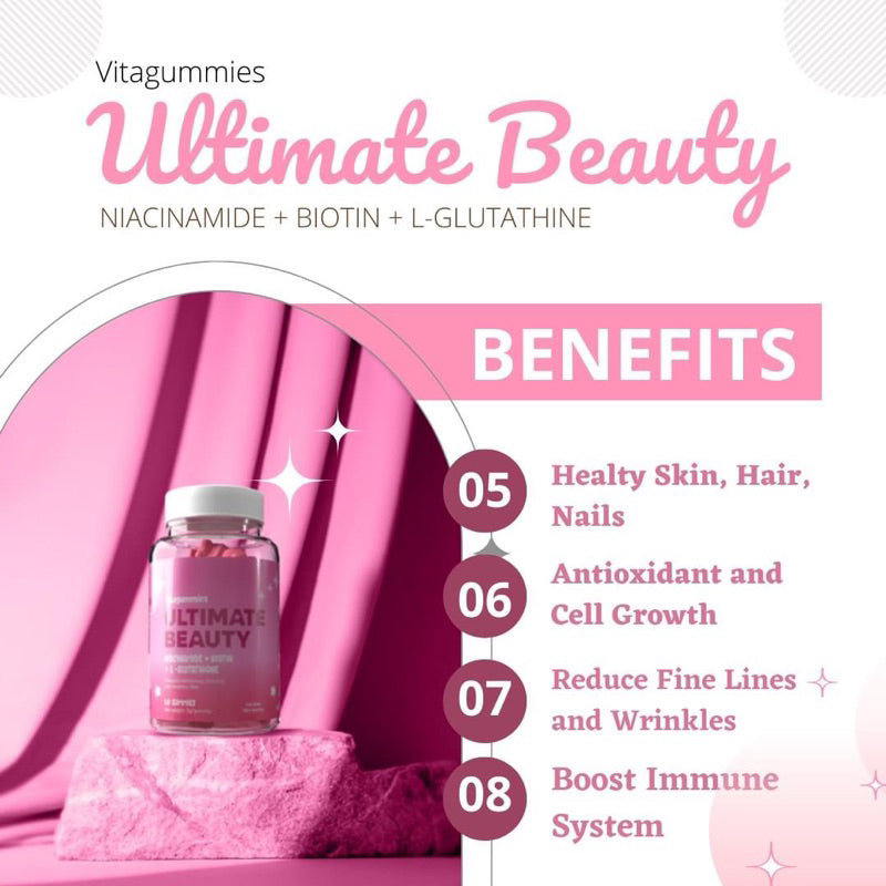 Vitabears Gummies - Sleep Vitamins, Detox Vitamins, Fat Buster, Skin Vitamins and Flawless Glow