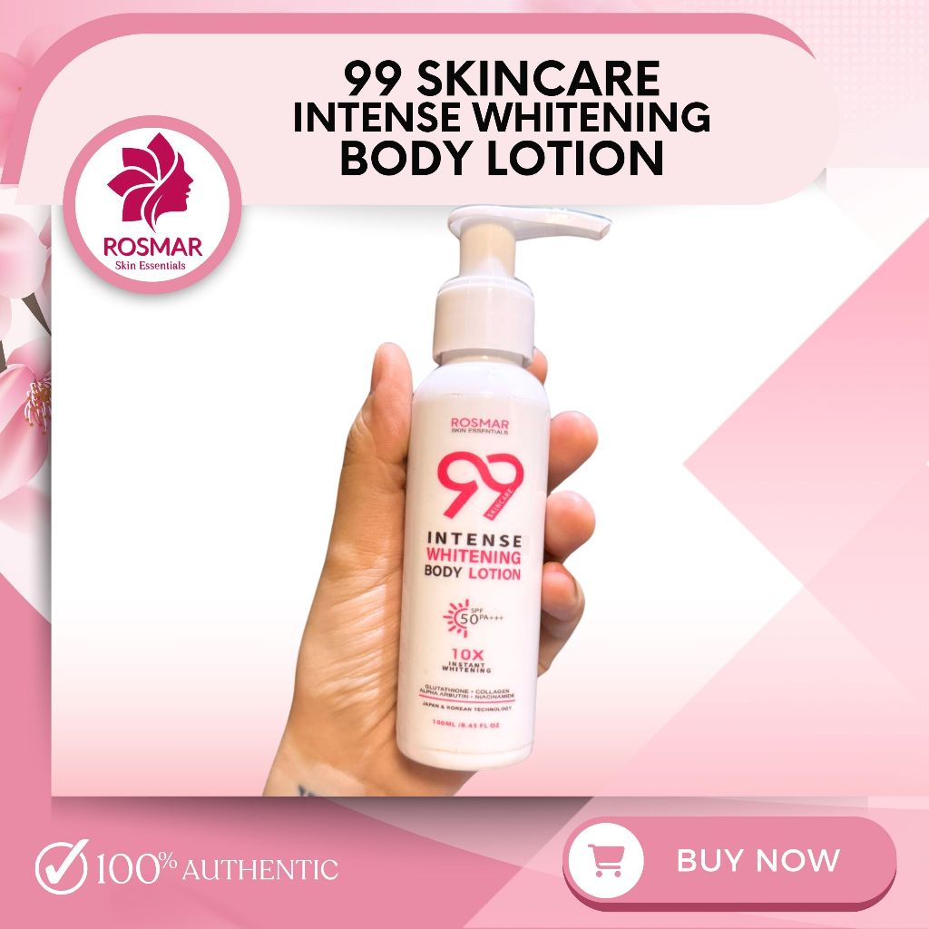 ROSMAR 99 Skincare Intense Whitening Body Lotion 100ml