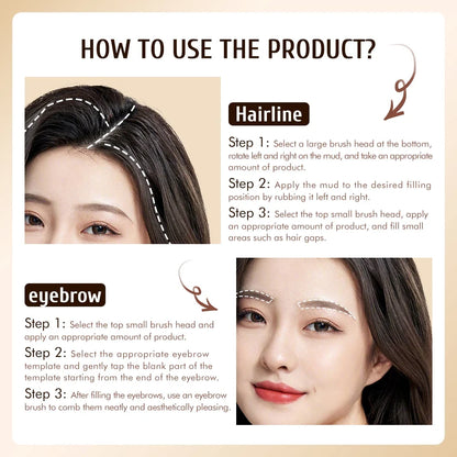LAYDEE MAGICAL STAMP EYEBROW AND HAIRLINE POWDER