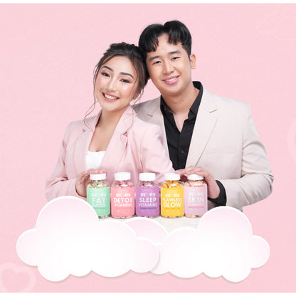 Vitabears Gummies - Sleep Vitamins, Detox Vitamins, Fat Buster, Skin Vitamins and Flawless Glow