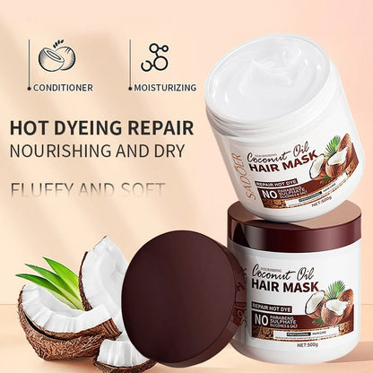 SADOER Coconut Oil Moisturizing Hair Care Dandruff Shampoo