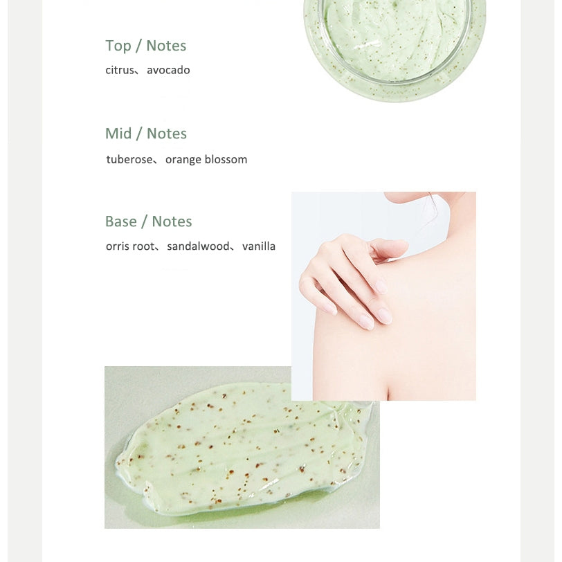 Avocado Ice Cream Body Scrub 250g