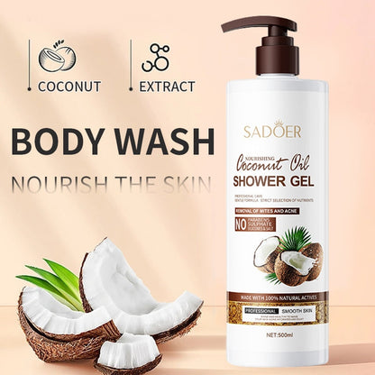 SADOER Coconut Oil Moisturizing Hair Care Dandruff Shampoo